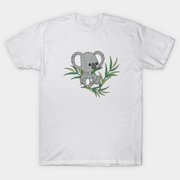 Koala T-Shirt by Mitalim